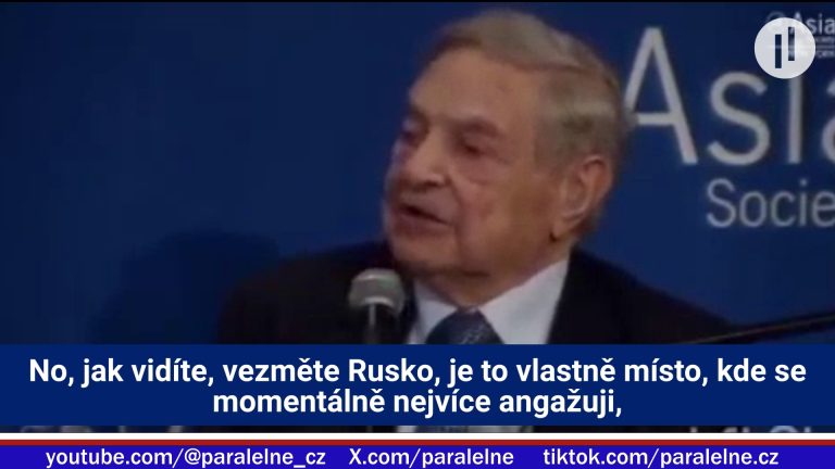 George Soros otevřeně vypráví o realizaci jeho plánu likvidace Ruska a dalších zemí.
