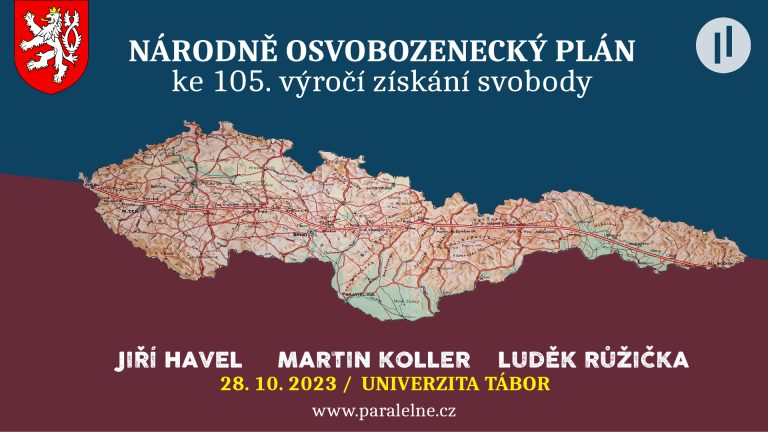 Národněosvobozenecký plán k 105. výročí založení Československa – Tábor 28.10. 2023