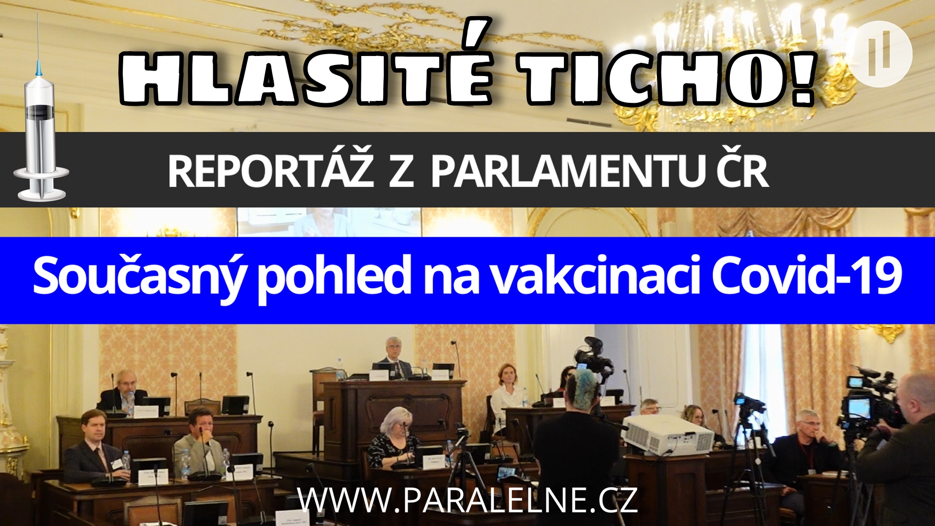 Hlasité ticho! Tak by se dalo nazvat Covidové slyšení v Parlamentu ČR, které se konalo 20. 11. 2023