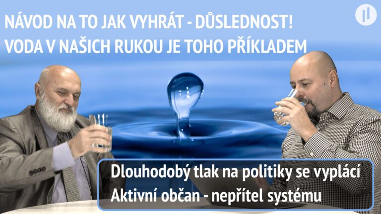 Radek Novotný – Voda, jako základní lidská potřeba, by měla být spravována veřejně, a ne privatizována mezinárodními korporacemi!