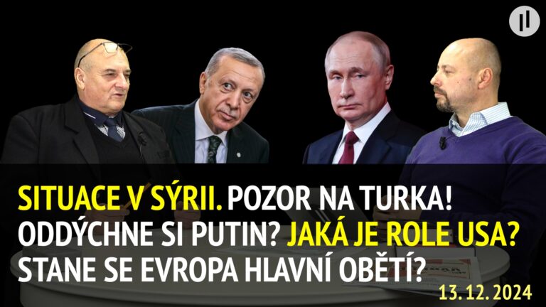 Martin Koller – Rozbor situace v Sýrii. POZOR NA TURKA! 🇹🇷 Zákeřný Erdogan. Oddychne si Putin?