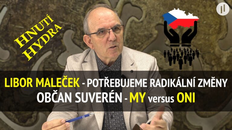 Česká Republika bez politiků? Hnutí HOP Hydra chce radikální změnu! Co vy na to?