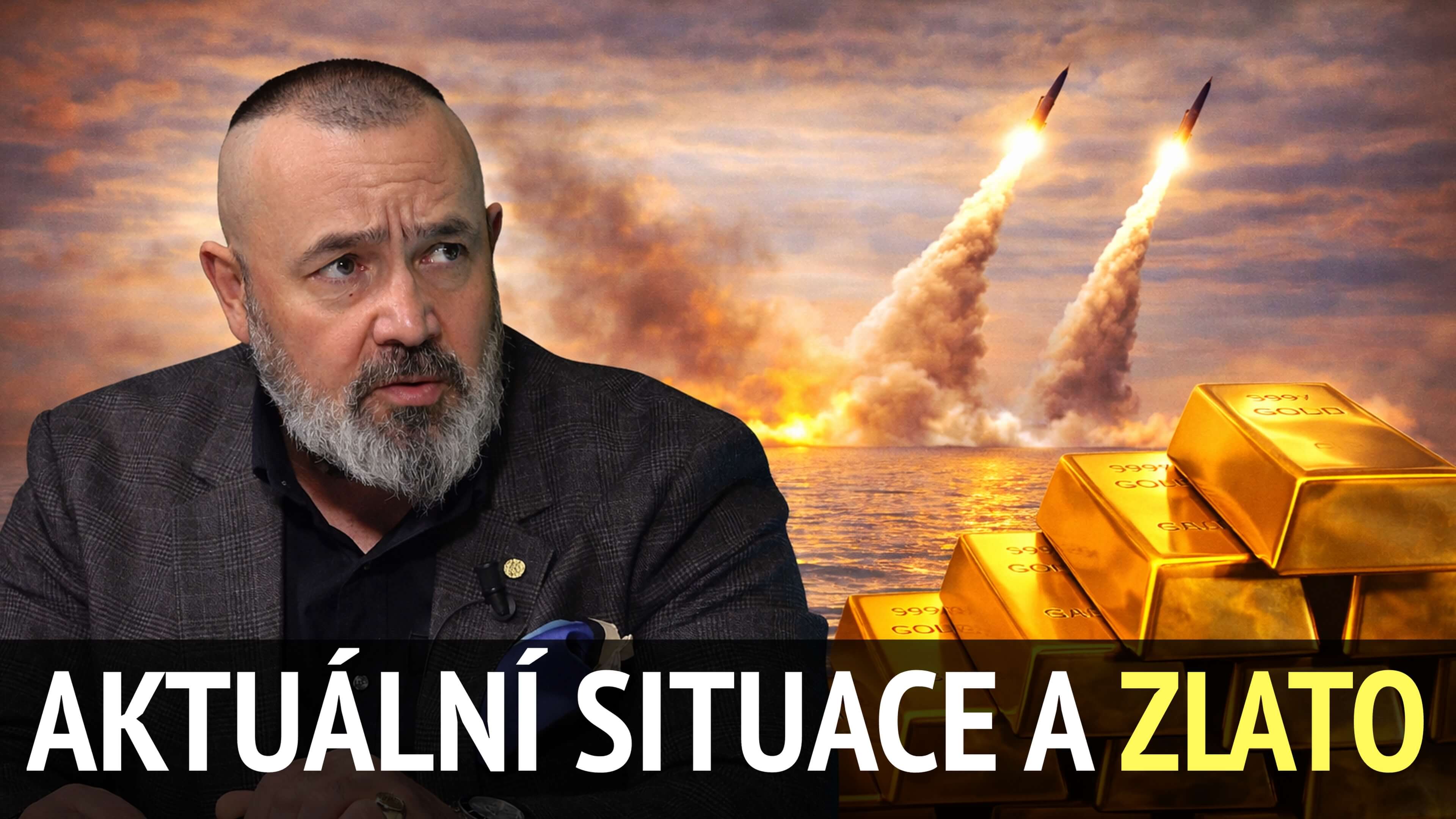 Robert Vlášek – Ekonomická PREDIKCE dopadu ÚTOKU Izraele na Irán na ceny drahých kovů.