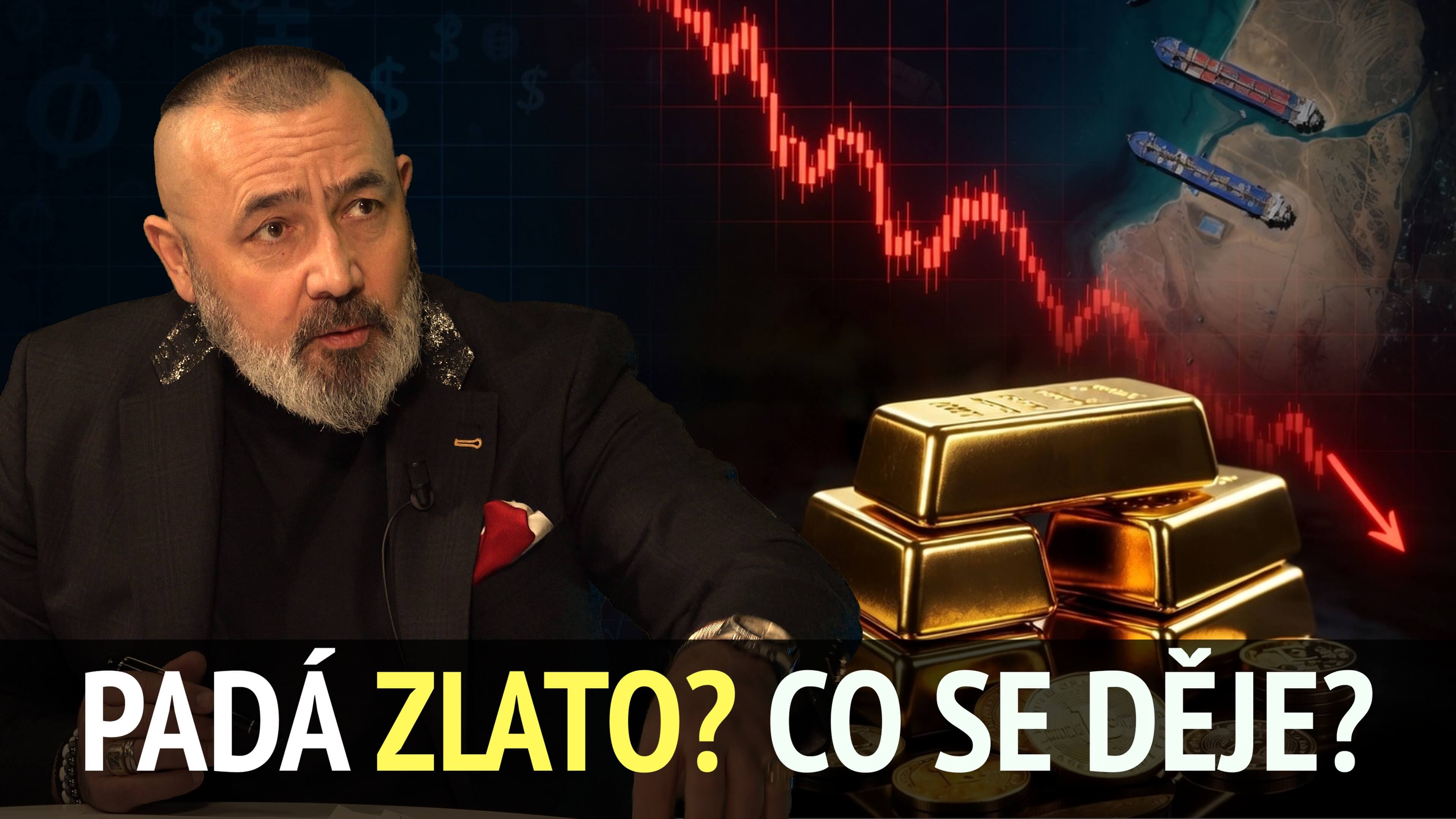 Zlato teď: Vyděšená kuřata prodávají, velcí draci nakupují! Proč se zlato „propadlo“?