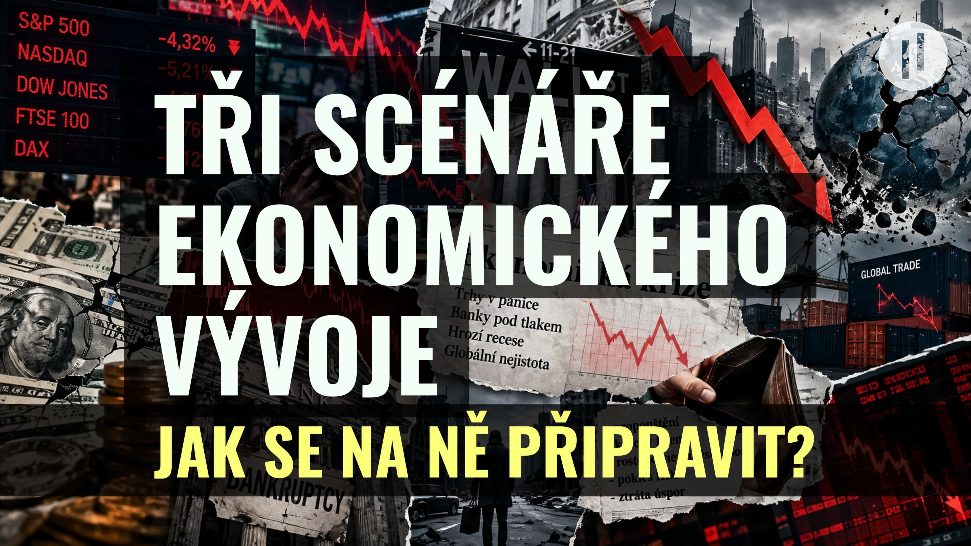 3 SCÉNÁŘE budoucí KRIZE 2027 – 2028. Na který z nich jste dostatečně připraveni?